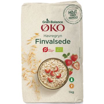 GB OAT GRAIN FINE ROLLED ECO 1 KG