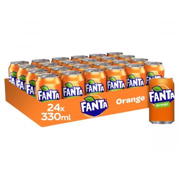 Fanta Orange 24x0.33 L - pfandfreie