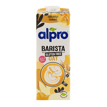 Alpro Oat Drink Barista Gluten Free Pack of 8 – plant-based milk alternative