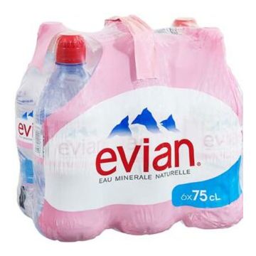 EVIAN Water sportverschluss 0,75l