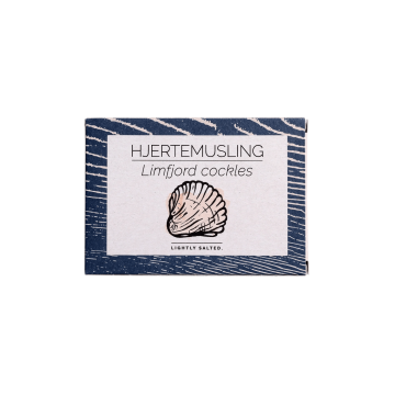 Tin of FANGST Cockles in organic oil