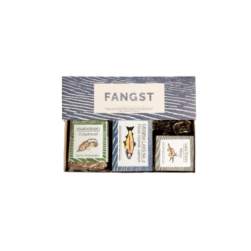FANGST Nordic Tapas Box – Laks & havtorn