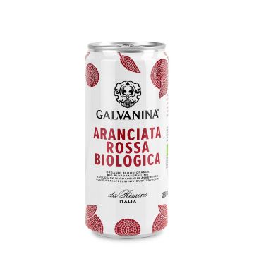 Reduced Galvanina Blood Orange økologisk sodavand 33 cl