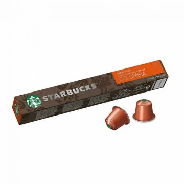 Starbucks Single Origin Colombia capsules for Nespresso machines – balanced single origin roast with nutty and citrus notes