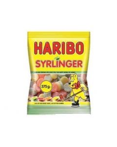 Haribo Syrlinger 375 g