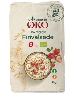 GB OAT GRAIN FINE ROLLED ECO 1 KG