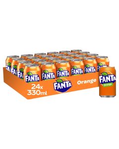 Fanta Orange 24x0.33 L - pfandfreie