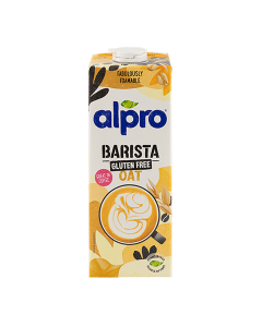 Alpro Oat Drink Barista Gluten Free Pack of 8 – plant-based milk alternative