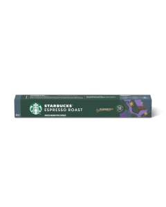 Starbucks Espresso Roast capsules for Nespresso – bold, full-bodied espresso with rich roasted notes
