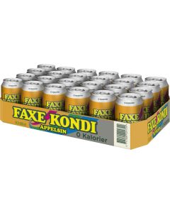 Faxe Kondi Orange 0 K 24 x 330 ml - pfandfreie