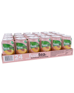 Fuze Tea Black Peach - pfandfreie