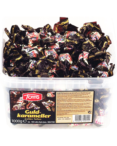 Toms Guldkarameller – classic Danish caramel candies