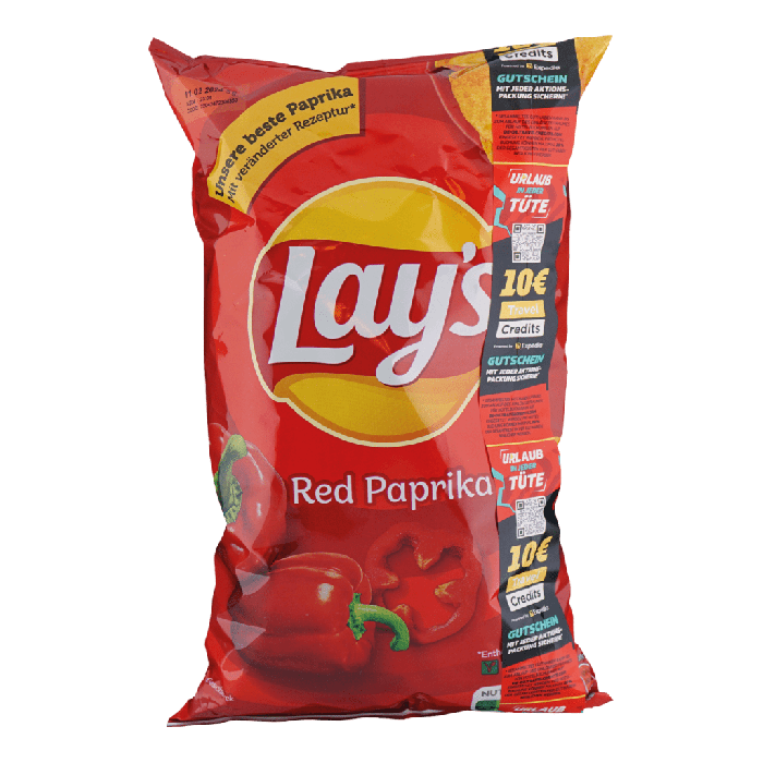 Lay's Chips Rød Paprika Lay's Chips Rød Paprika