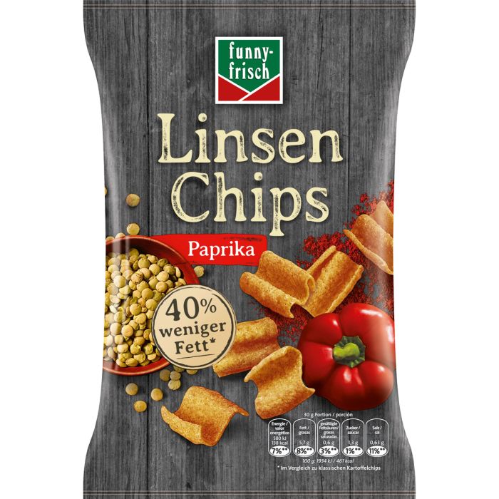 funny-frisch Linse-Snack med Paprika