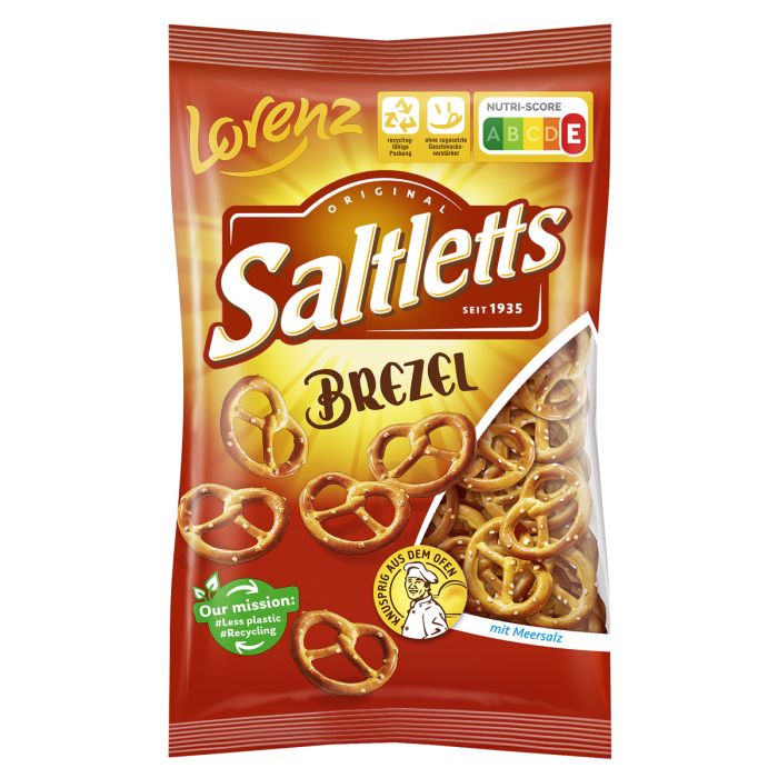 Lorenz Saltletts Bretzels med Havsalt