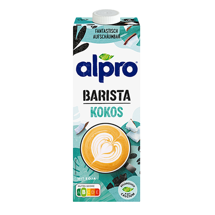 Alpro Coconut Drink Barista Pack of 8 – plant-based coconut milk alternative for coffee Alpro Coconut Drink Barista Pack of 8 – plant-based coconut milk alternative for coffee