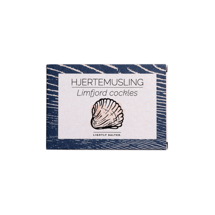 Tin of FANGST Cockles in organic oil Tin of FANGST Cockles in organic oil