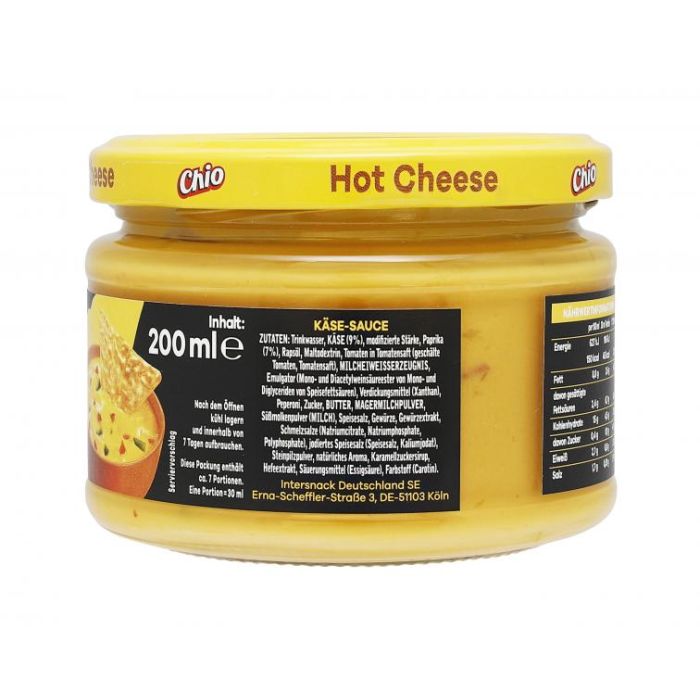 Chio Dip Hot Cheese Chio Dip Hot Cheese